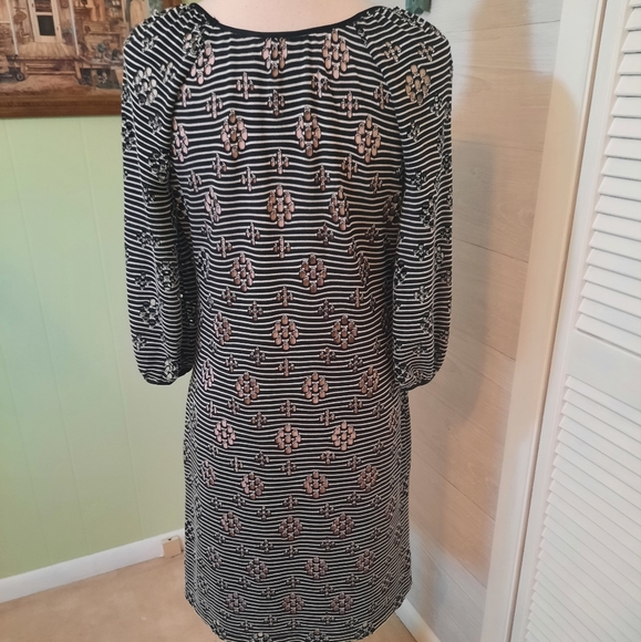 Madison Leigh black blush cutout dress sz 4 *M1 - Picture 3 of 6